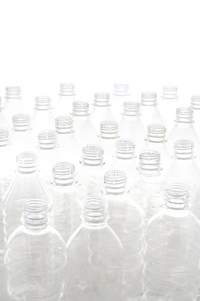 istock Many crushed plastic bottles placed on a black or gray background 1177569044