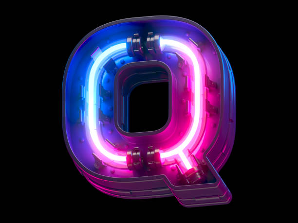 istock Ultraviolet neon futuristic. 1177569957