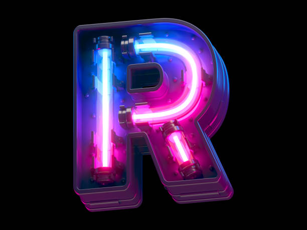 istock Ultraviolet neon futuristic. 1177569963