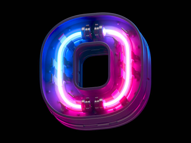 Ultraviolet neon futuristic.