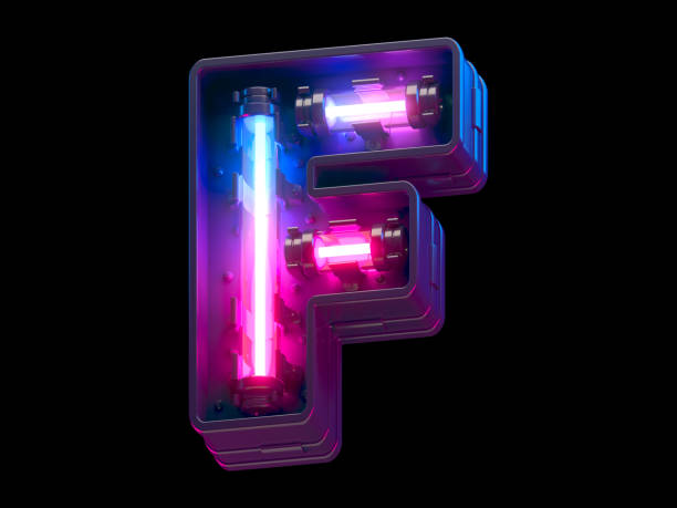 istock Ultraviolet neon futuristic. 1177570771