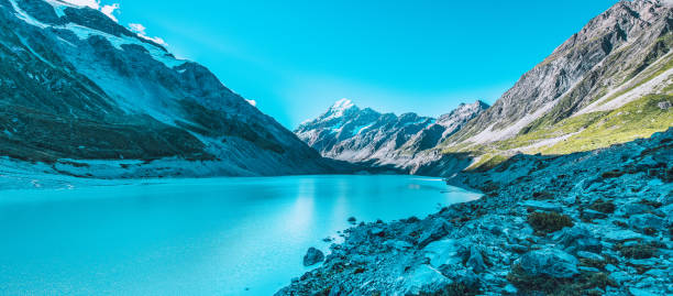 istock Hooker Lake at Mount Cook National Park 1177580340