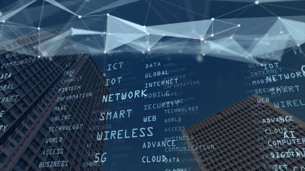 istock 5G and AI technology, Global communication network concept. World map point, line, composition, representing the global, Global network connection, international meaning. 1177584628