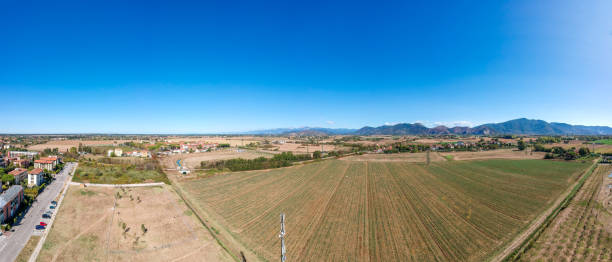 istock Panoramic aerial view of Tuscany Campaign at summer 1177584708