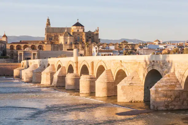 Roman bridge of Cordova. Placed on the river The Guadalquivir to his step along Cordova. Acquaintance like " the Old Bridge " was the only bridge with which it counted the city for 20 centuries