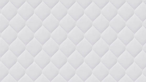 close up of white mattress bedding pattern background close up of white mattress bedding pattern background mattress stock pictures, royalty-free photos & images