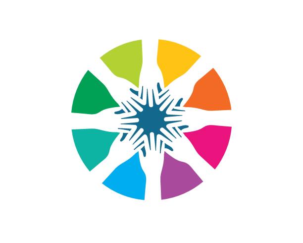 teamwork logo vector icon illustration design teamwork logo vector icon illustration design template democratic party logo stock illustrations