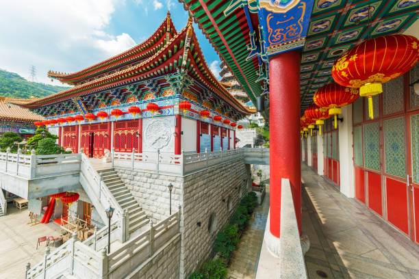 istock Chinese temple in Hong Kong 1177593897
