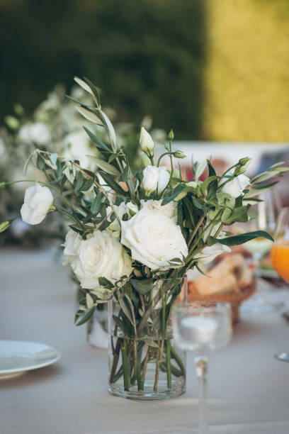 istock Flowers in a vase on the table 1177595052