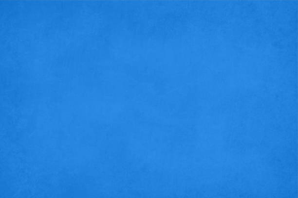 illustrazioni stock, clip art, cartoni animati e icone di tendenza di grunge orizzontale vettore grungy illustrazione di uno sfondo strutturato vuoto di colore blu sbavato - background blue