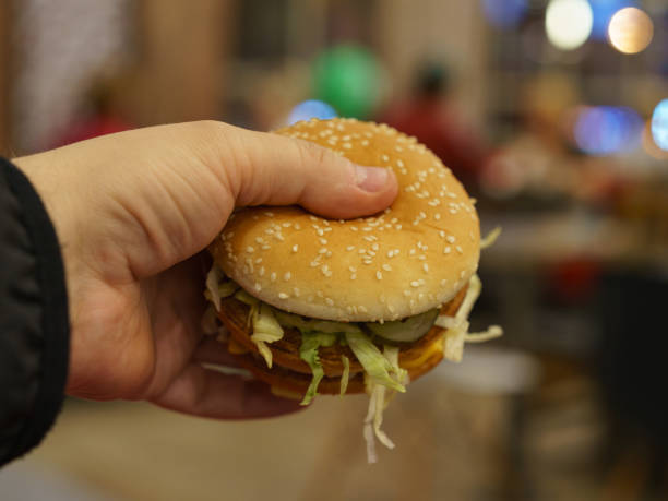 istock This burger is just heaven on a sesame seed bun. 1177601689