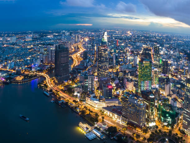 istock Sai Gon city 1177606388