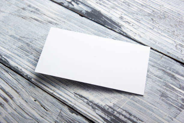 istock Business cards blank. Mockup on color background. Flat Lay. copy space for text 1177607504