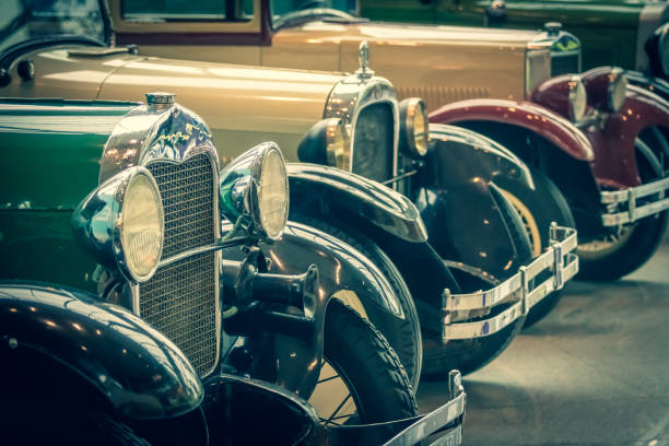 istock Retro Car Exhibition 1177607510