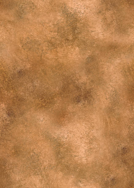 bezszwowa tekstura tła zamszu. brązowy. technika akwarela. - leather textured backgrounds textile stock illustrations