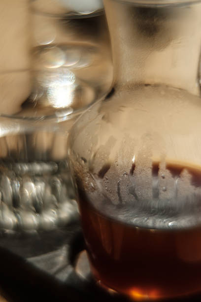 istock condensate on a glass. 1177613640