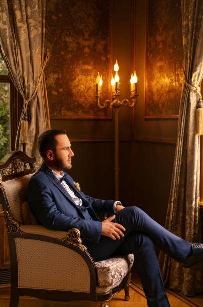 Contemplation Tuxedo Businessman
