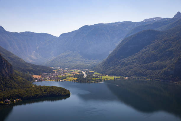 istock Obertraun view from Skywalk World Heritage View Point 1177627718