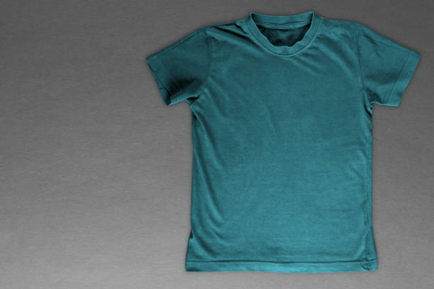 istock black t-shirt for advertising on a gray background 1177631766