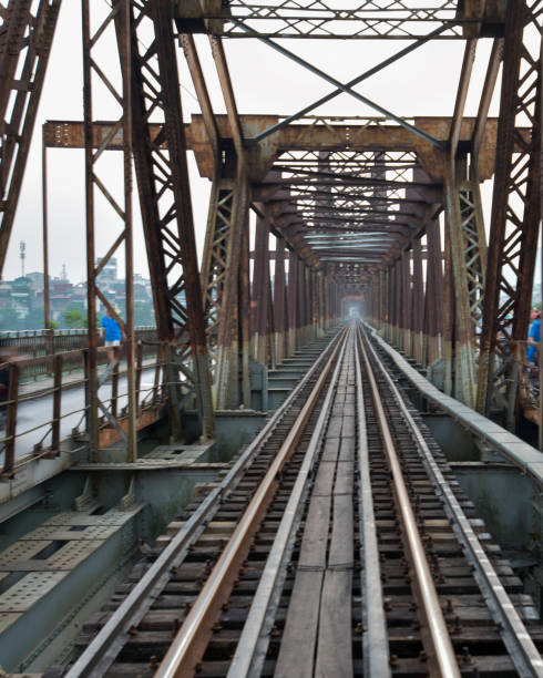 istock Texture in the Long Bien rail bridge, Vietnam 1177631855