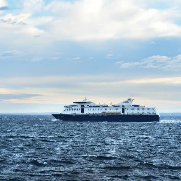 istock Passenger ferry on the Baltic sea 1177640378