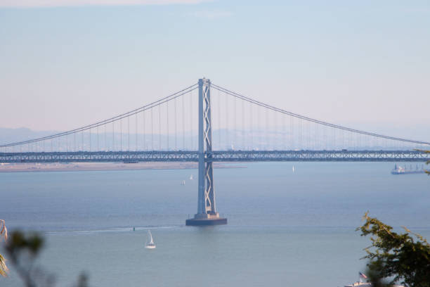 pont de porte d'or au-dessus du ciel - san francisco county sunrise nobody sky photos et images de collection