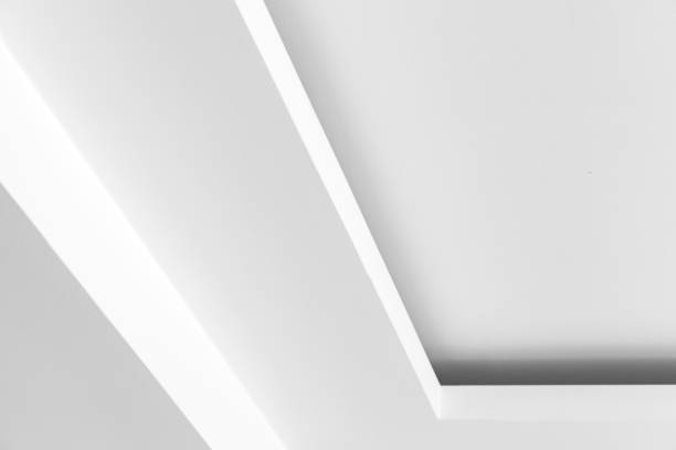 istock Abstract white architectural background photo 1177645586