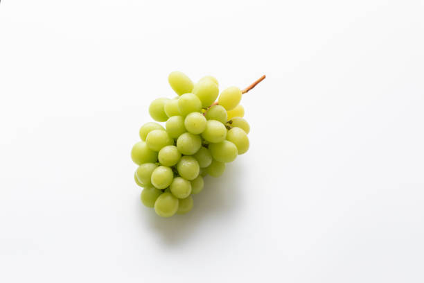 Delicious Shine Muscat shot on white background