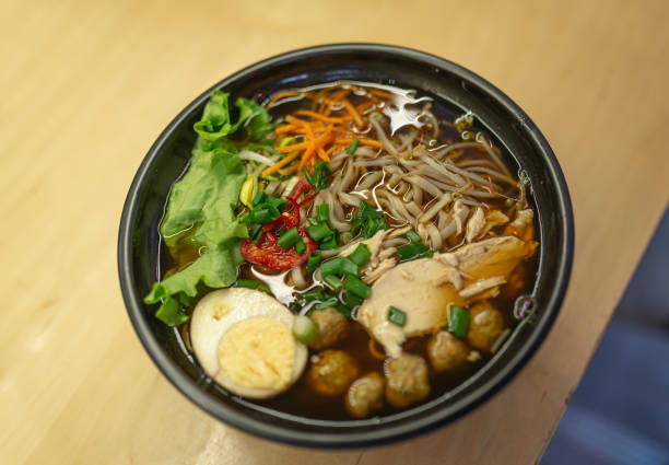 Japan udon noodle soup.