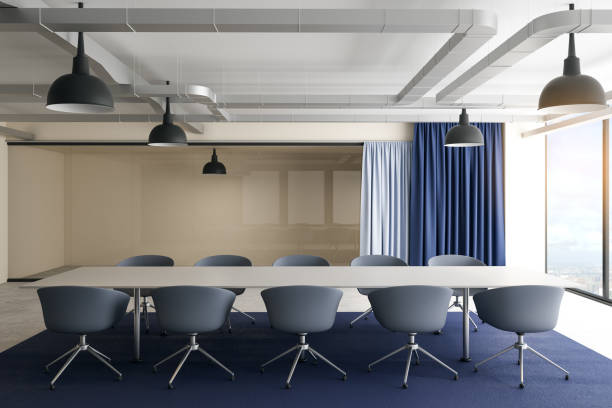 istock Stylish meeting room 1177651578