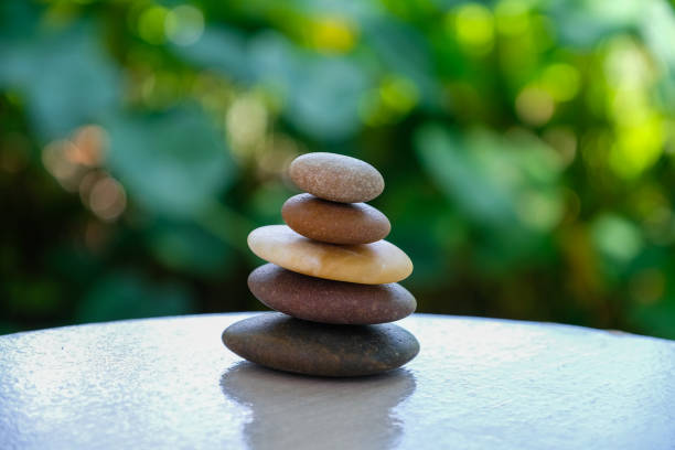 istock Zen of life, Zen stone 1177656283