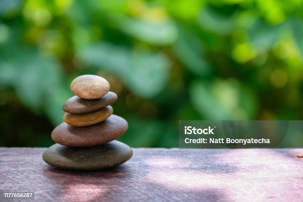 Zen Of Life Zen Stone Stock Photo - Download Image Now - Balanced Rock, Stack, Stone - Object