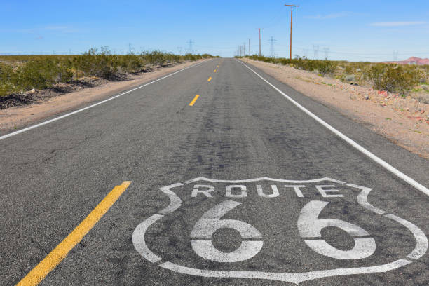 istock Route 66 Road Sign 1177672269