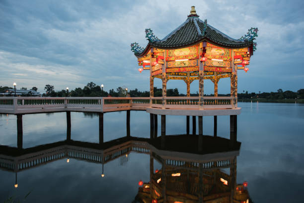 istock blue hour in udon thani thailand 1177677029