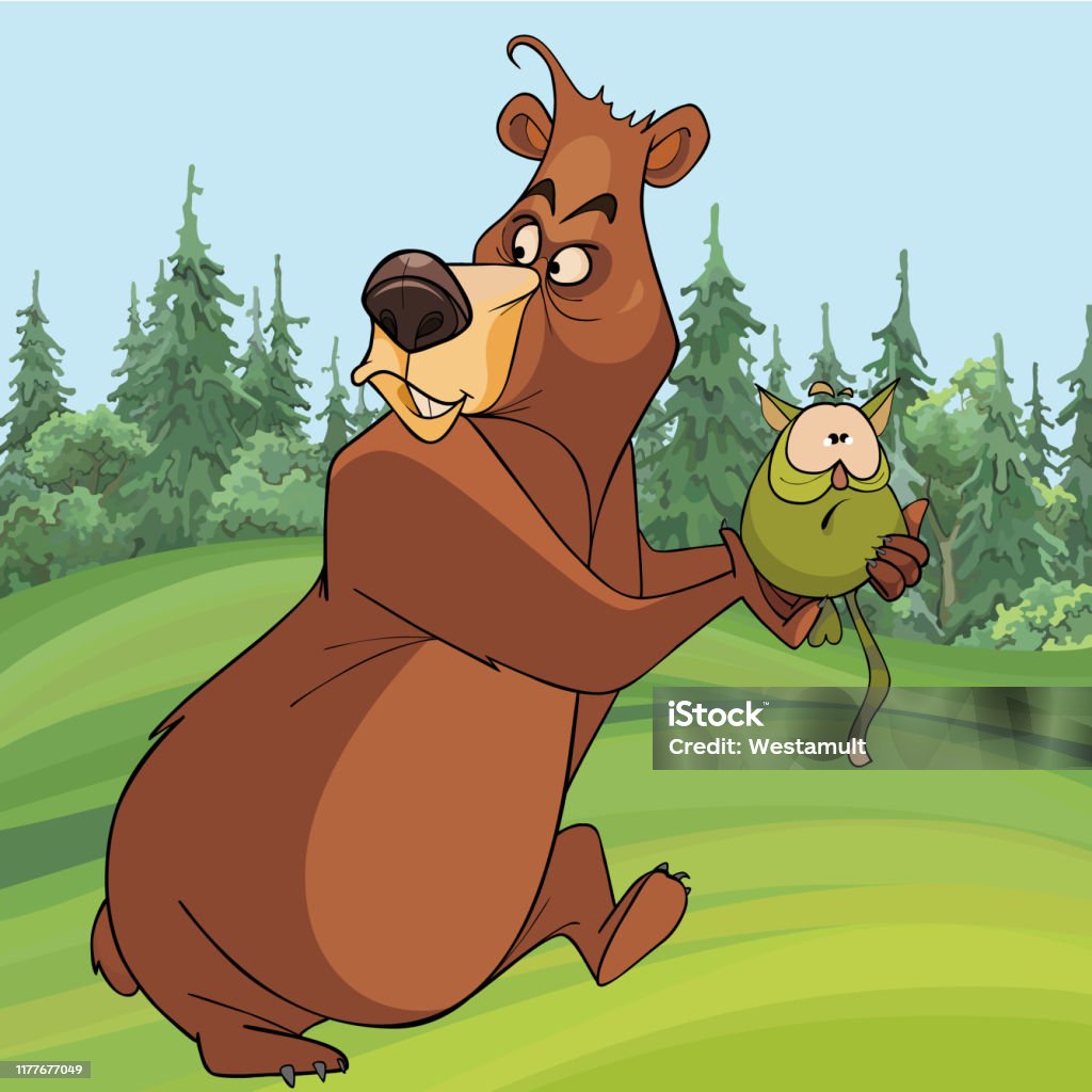 Ilustración de Oso De Dibujos Animados Cuidadosamente Sostiene Gato Asustado En Sus Patas y más Vectores Libres de Derechos de Gato doméstico - iStock Ilustración de Oso De Dibujos Animados Cuidadosamente Sostiene Gato Asustado En Sus Patas y más Vectores Libres de Derechos de Gato doméstico - iStock