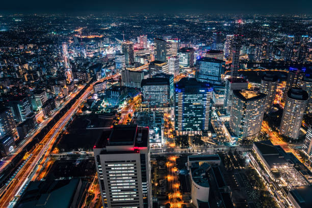 istock Cityscape of Yokohama,Night View 1177679514