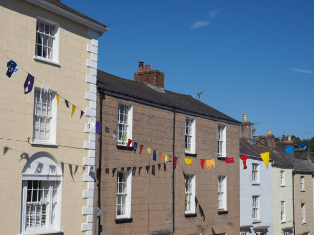 istock Bridge Street in Chepstow 1177683326