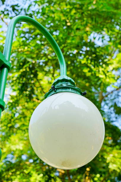 istock Street lamp post in garden 1177689097