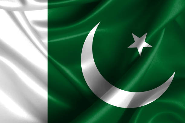 istock Pakistan waving flag 1177690845