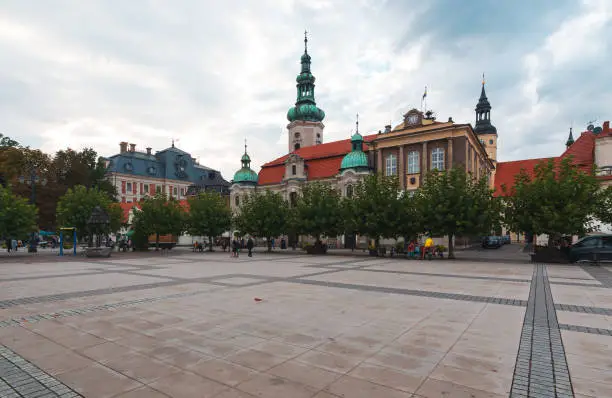 Photo of The architecture in the centre of Pszczyna