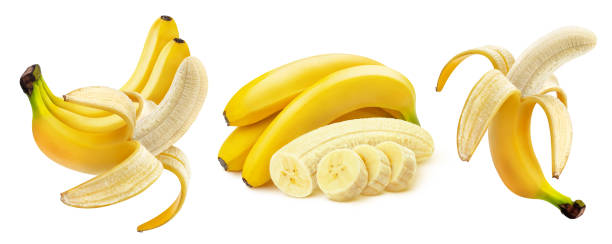 istock Banana isolated on white background with clipping path, collection 1177702822