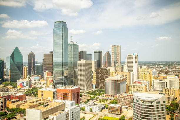istock A View of Skyline Dallas Texas at Sunny Day 1177703014
