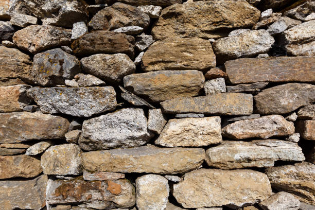 istock old stone wall in a Nepalese mountain house 1177712323