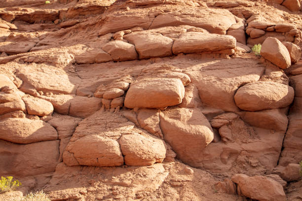 Hard rock turns to sand almost before your eyes in Kodachrome Basin State Park, Utah Hard rock turns to sand almost before your eyes in Kodachrome Basin State Park, Utah sentinel spire stock pictures, royalty-free photos & images