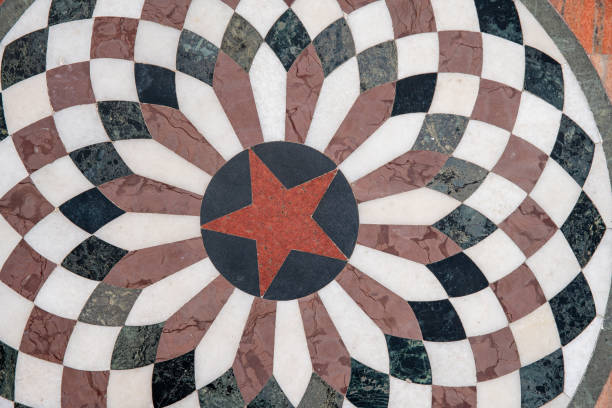 istock Indian mosaic on the floor 1177734237
