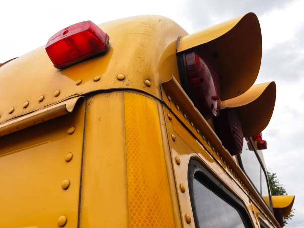 istock Classic American school bus 1177737753