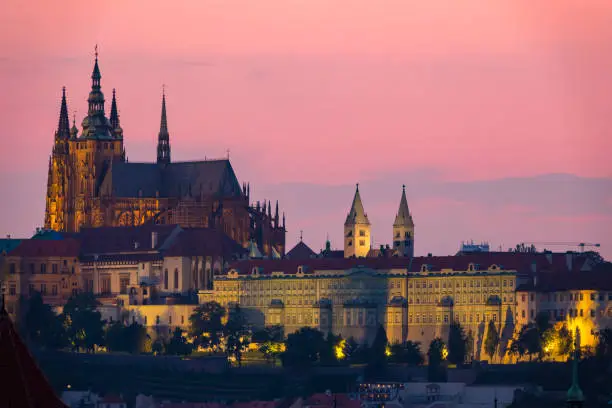Photo of St. Vitus Cathedral in Prague, Czech Republic