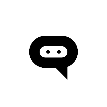 Ninja Chat App Logo Design Template