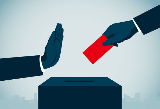 głosowanie - presidential election illustrations stock illustrations