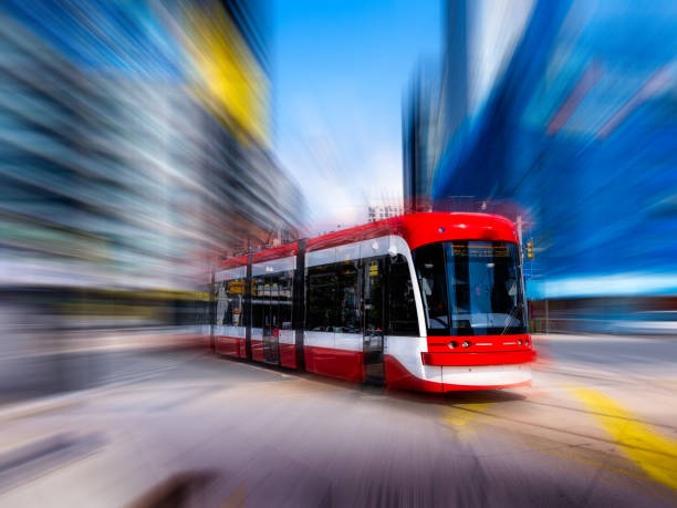 istock Downtown Toronto - Street Car (Public Transportation) 1177767572